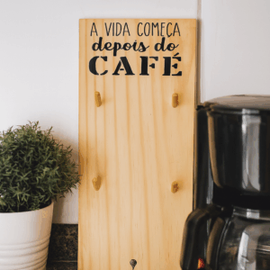 Suporte Artesanal - Porta Canecas