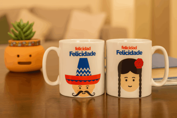 Caneca Felidade